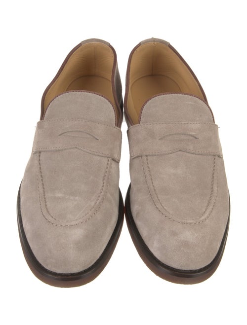 Brunello Cucinelli Suede Dress Loafers