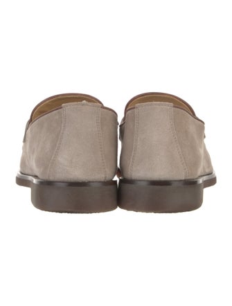 Brunello Cucinelli Suede Dress Loafers