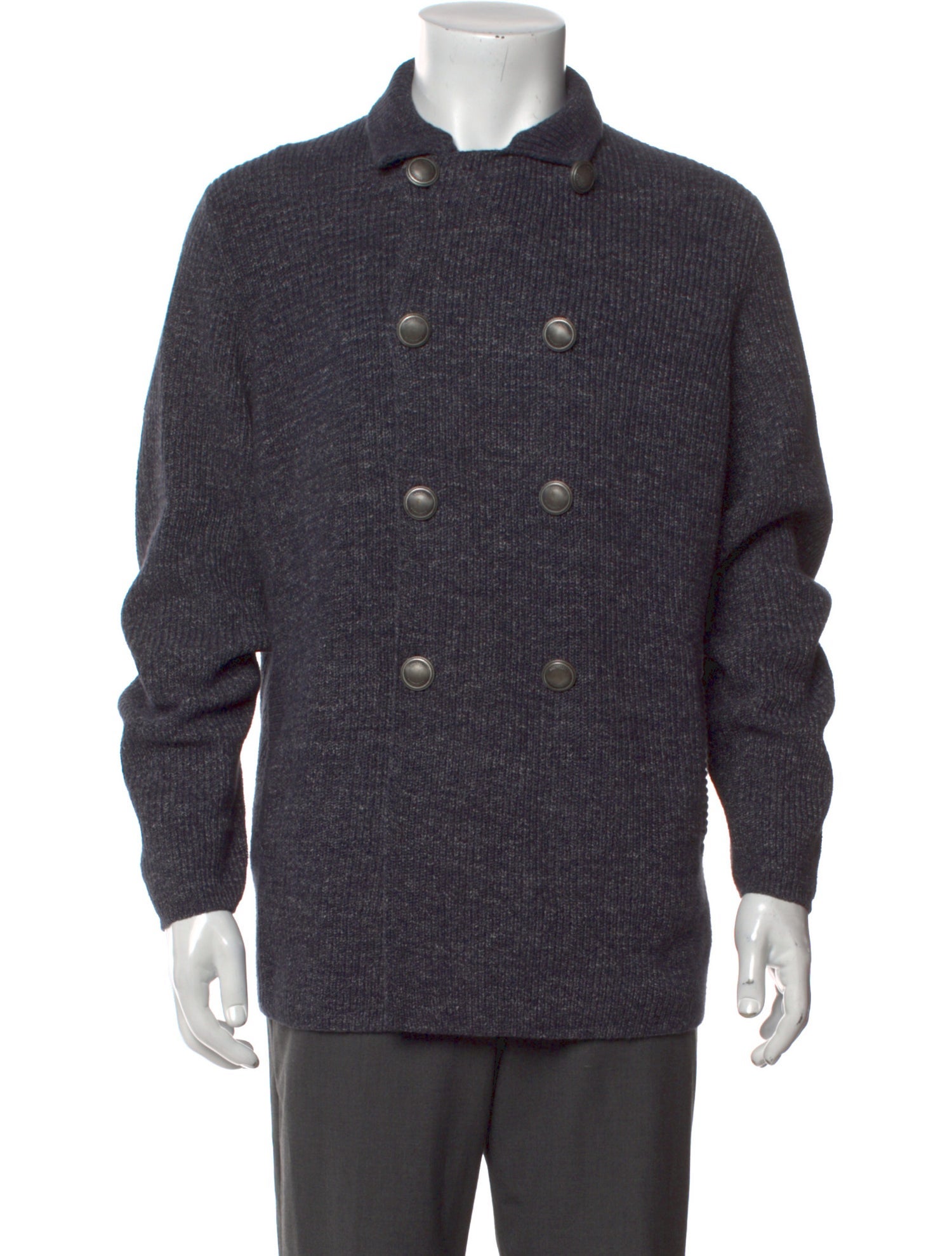 Brunello Cucinelli Mock Neck Long Sleeve Cardigan