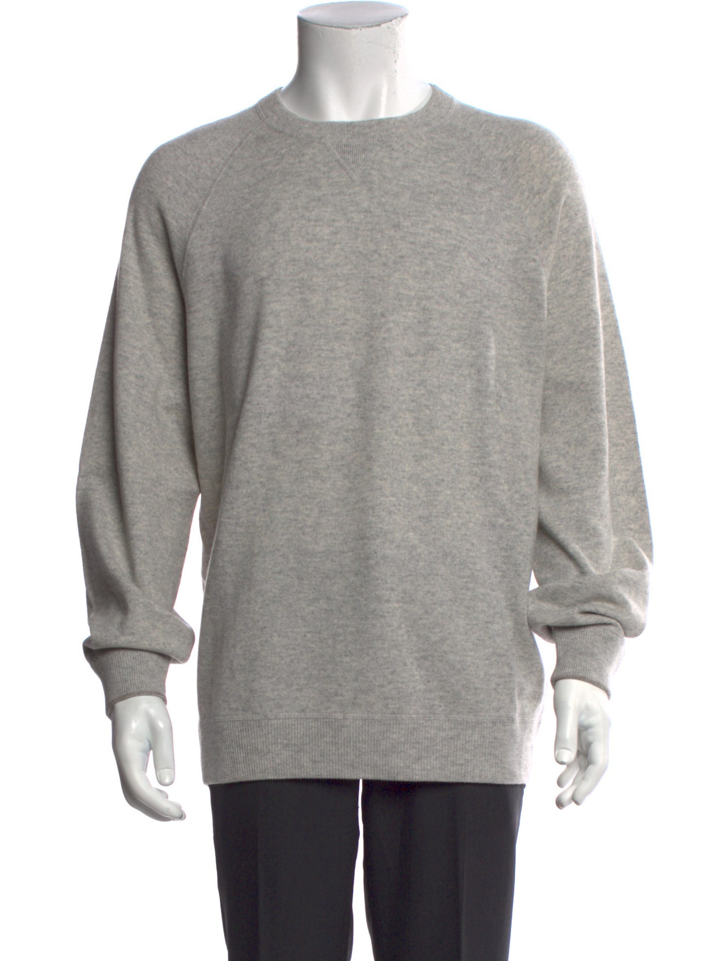 Brunello Cucinelli Virgin Wool Crew Neck Pullover