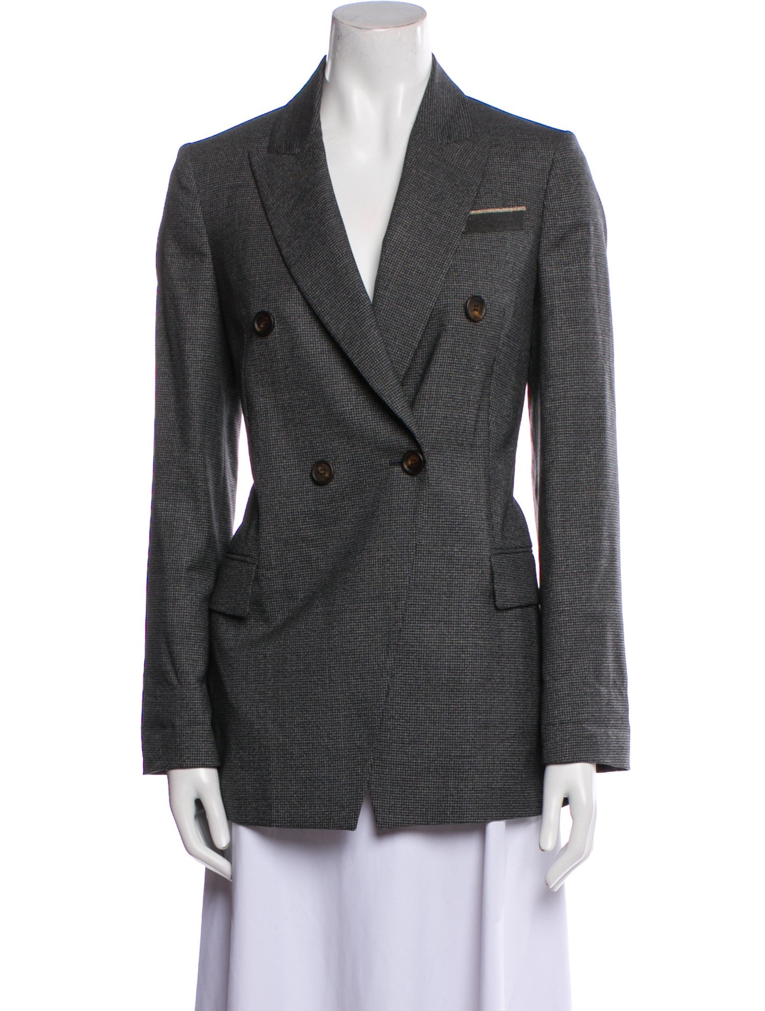 Brunello Cucinelli Virgin Wool Blazer