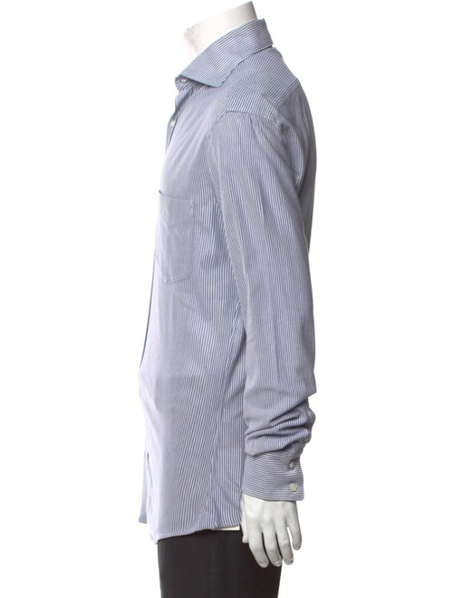Brunello Cucinelli Striped Long Sleeve Shirt