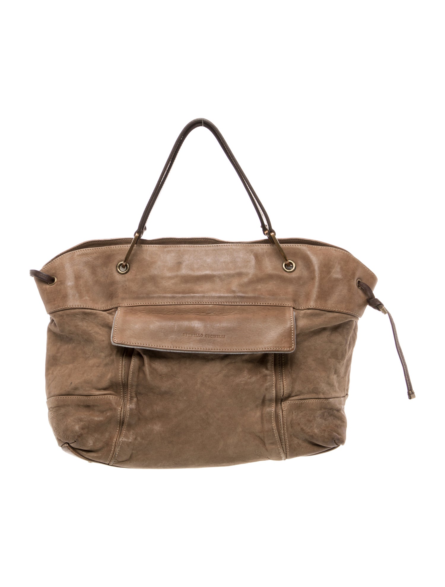 Brunello Cucinelli Leather Belt Bag