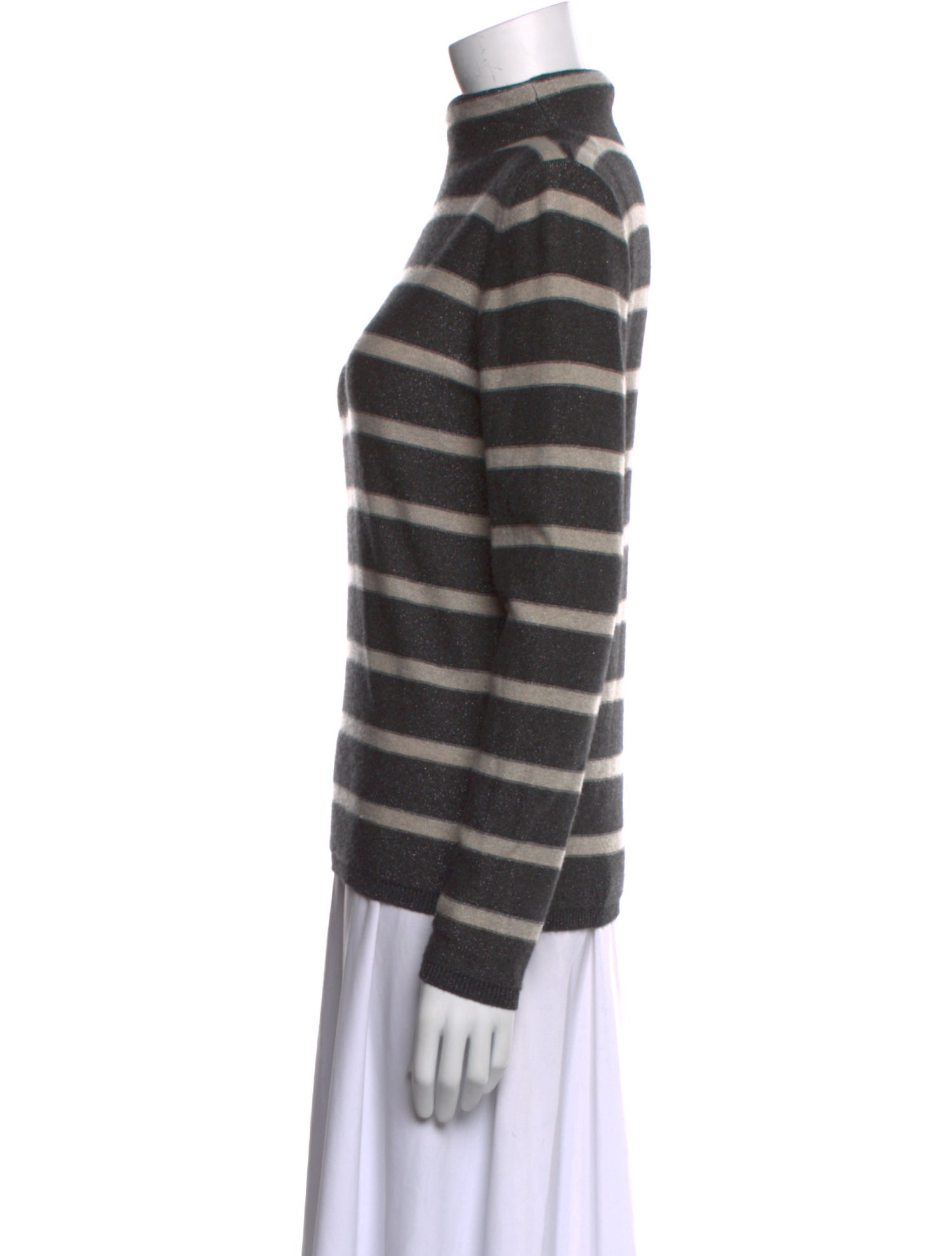 Brunello Cucinelli Cashmere Striped Sweater