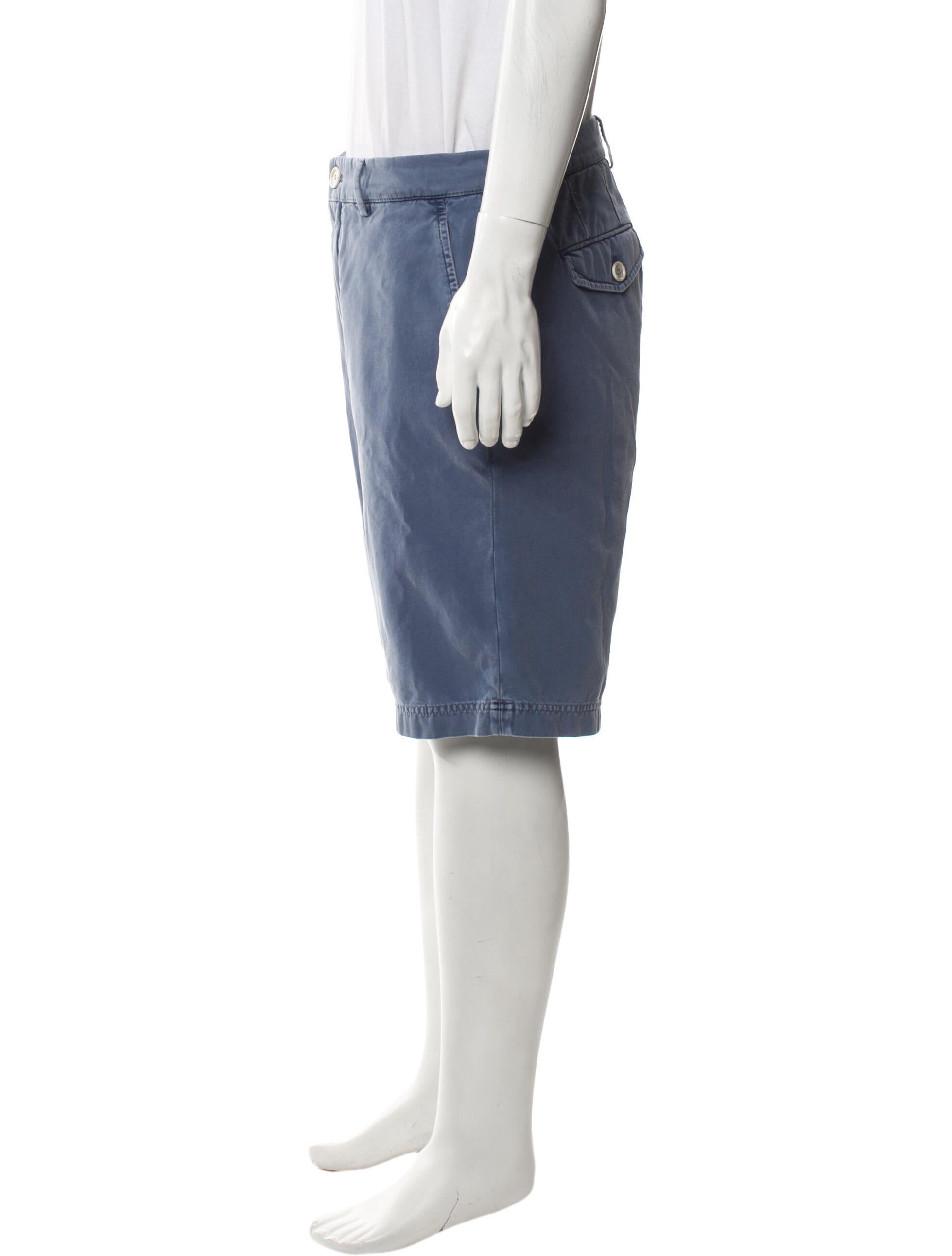 Brunello Cucinelli Flat Front Shorts