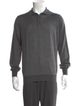 Brunello Cucinelli Cashmere Striped Polo Sweater