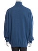 Brunello Cucinelli Cashmere Mock Neck Polo Sweater