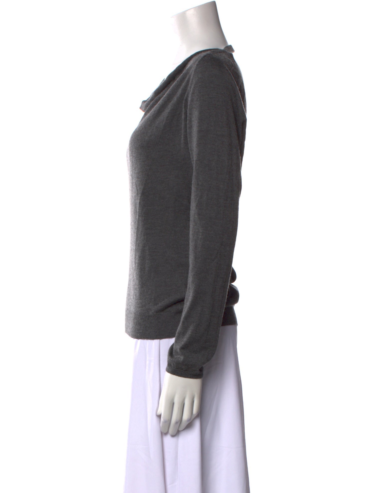 Brunello Cucinelli Cashmere Cowl Neck Sweatshirt w/ Tags