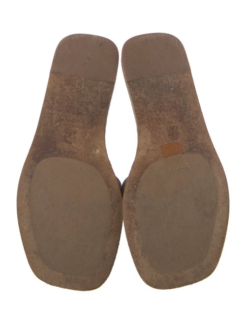 Brunello Cucinelli Monili Suede Slides