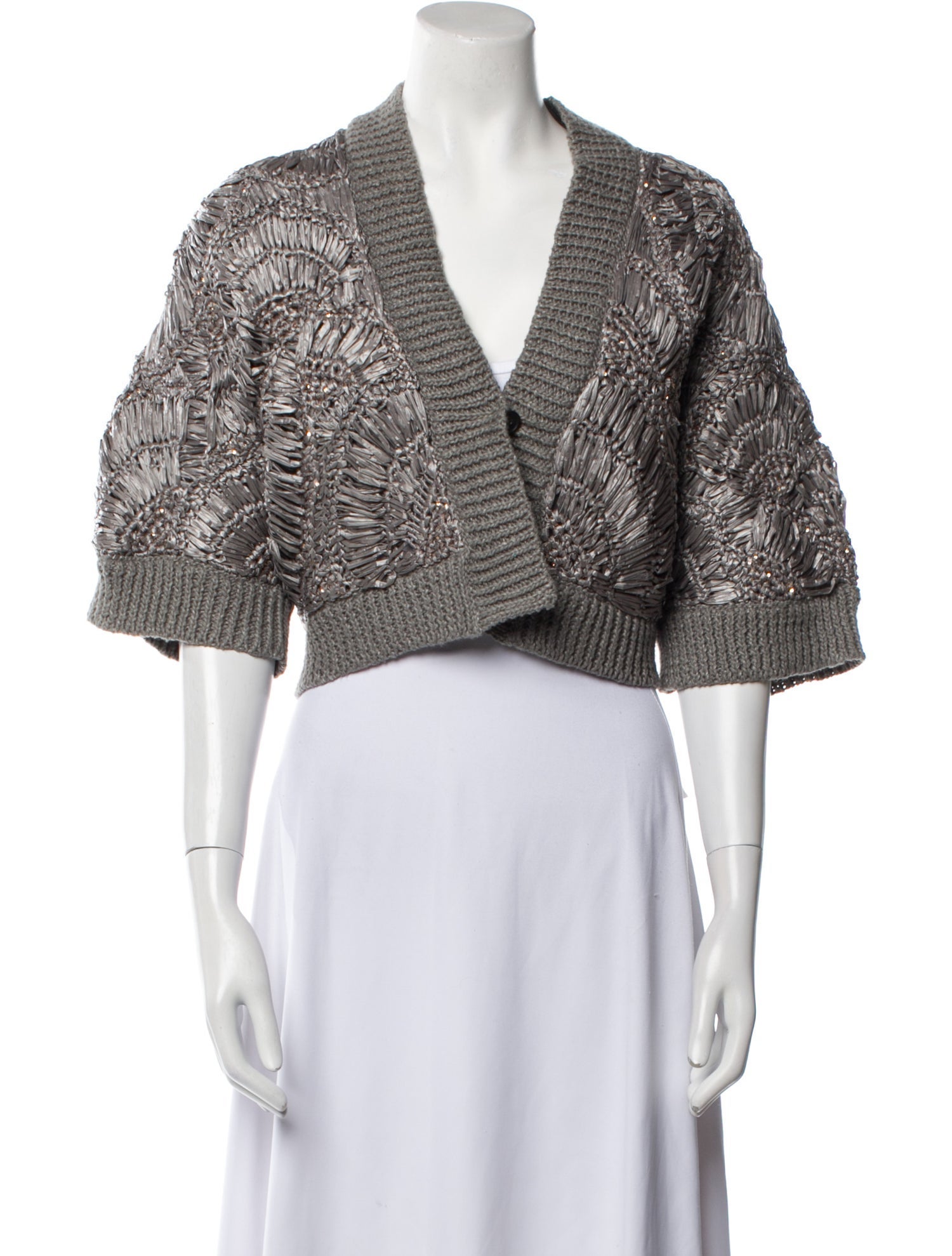 Brunello Cucinelli Patterned Bolero