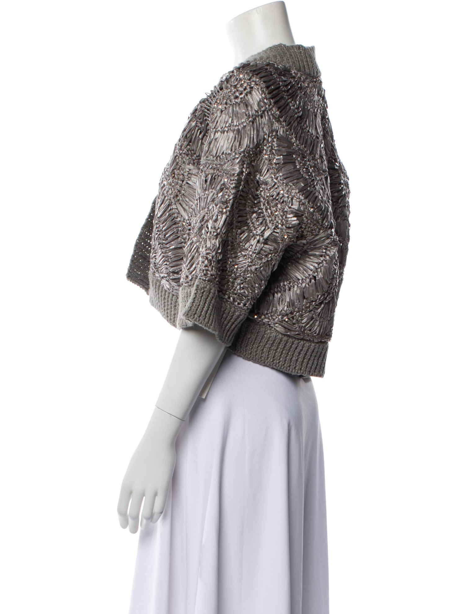 Brunello Cucinelli Patterned Bolero