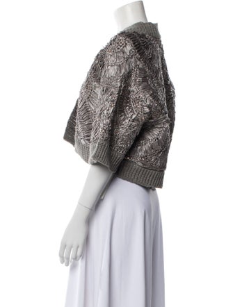 Brunello Cucinelli Patterned Bolero