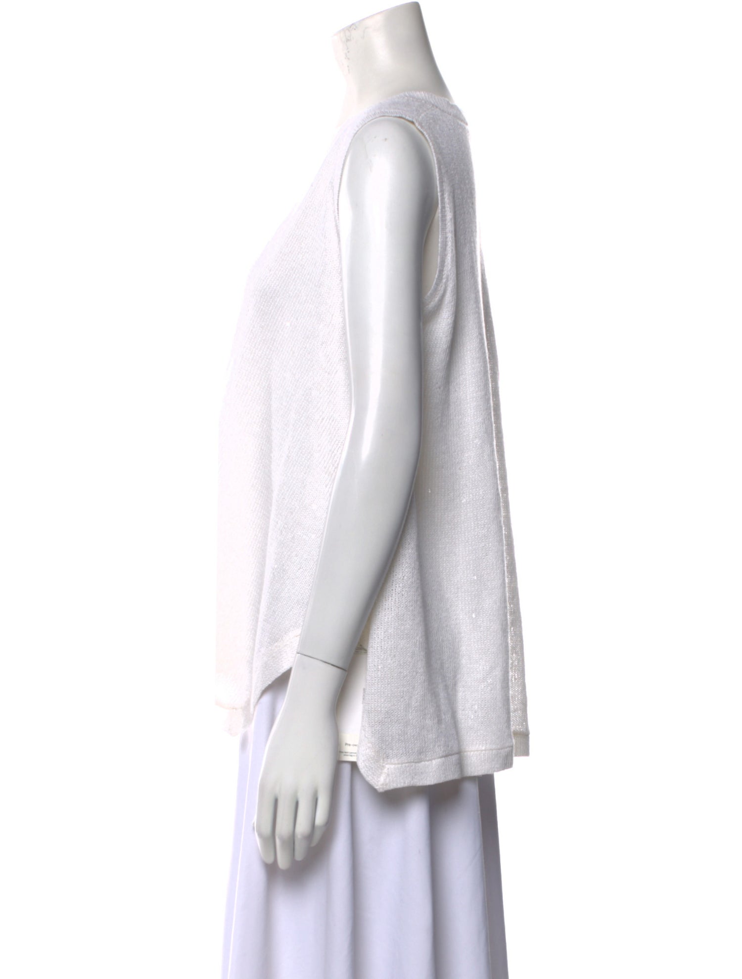 Brunello Cucinelli V-Neck Sleeveless Top