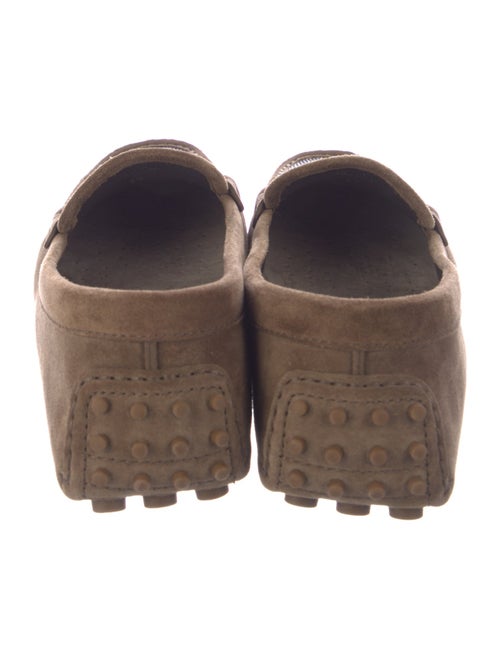 Brunello Cucinelli Monili Suede Loafers