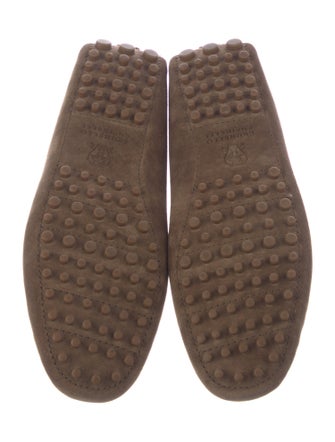 Brunello Cucinelli Monili Suede Loafers