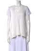 Brunello Cucinelli Linen V-Neck Top