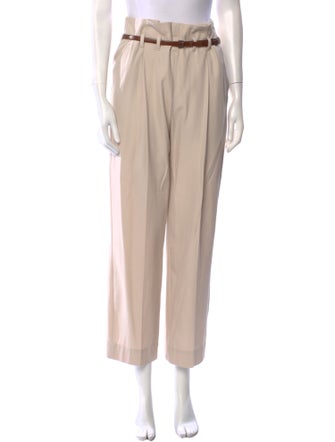 Brunello Cucinelli Virgin Wool Straight Leg Pants