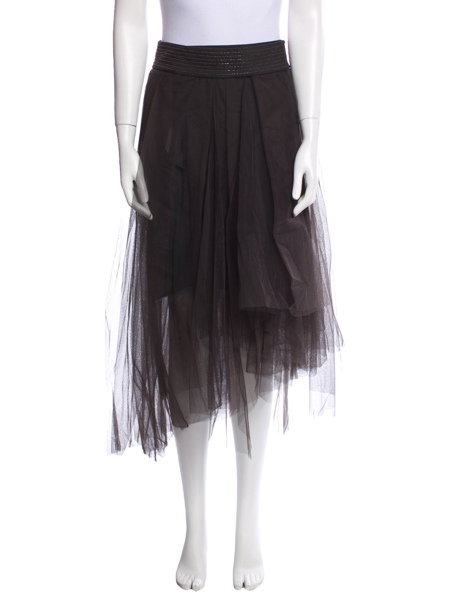 Brunello Cucinelli Midi Length Skirt