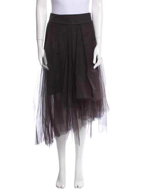 Brunello Cucinelli Midi Length Skirt
