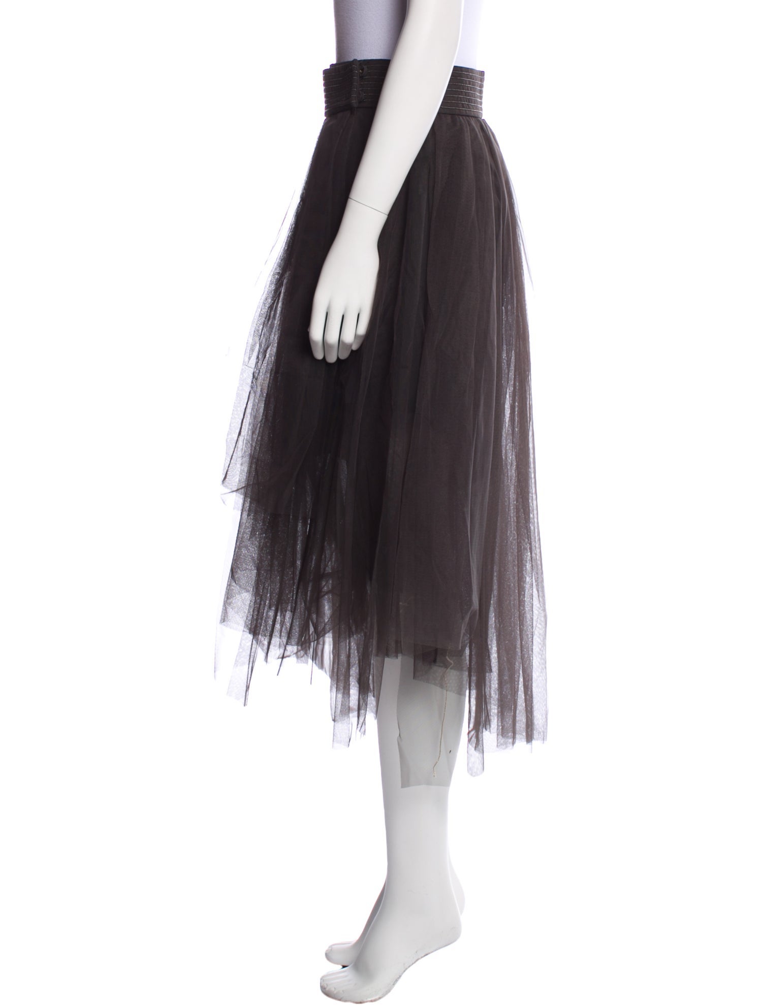 Brunello Cucinelli Midi Length Skirt