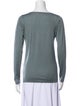 Brunello Cucinelli Cashmere Scoop Neck T-Shirt