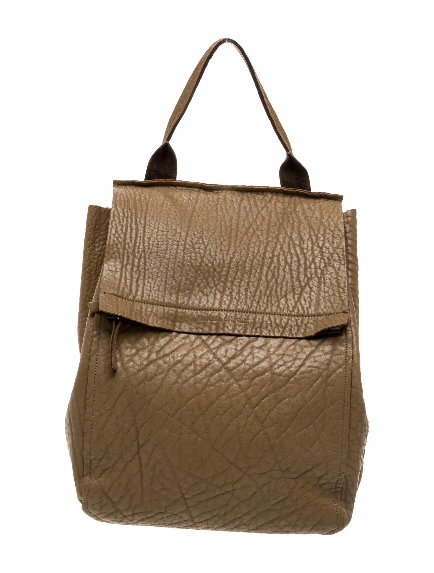 Brunello Cucinelli Leather Backpack