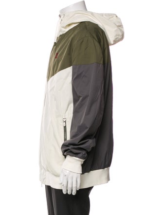 Brunello Cucinelli Colorblock Pattern Windbreaker