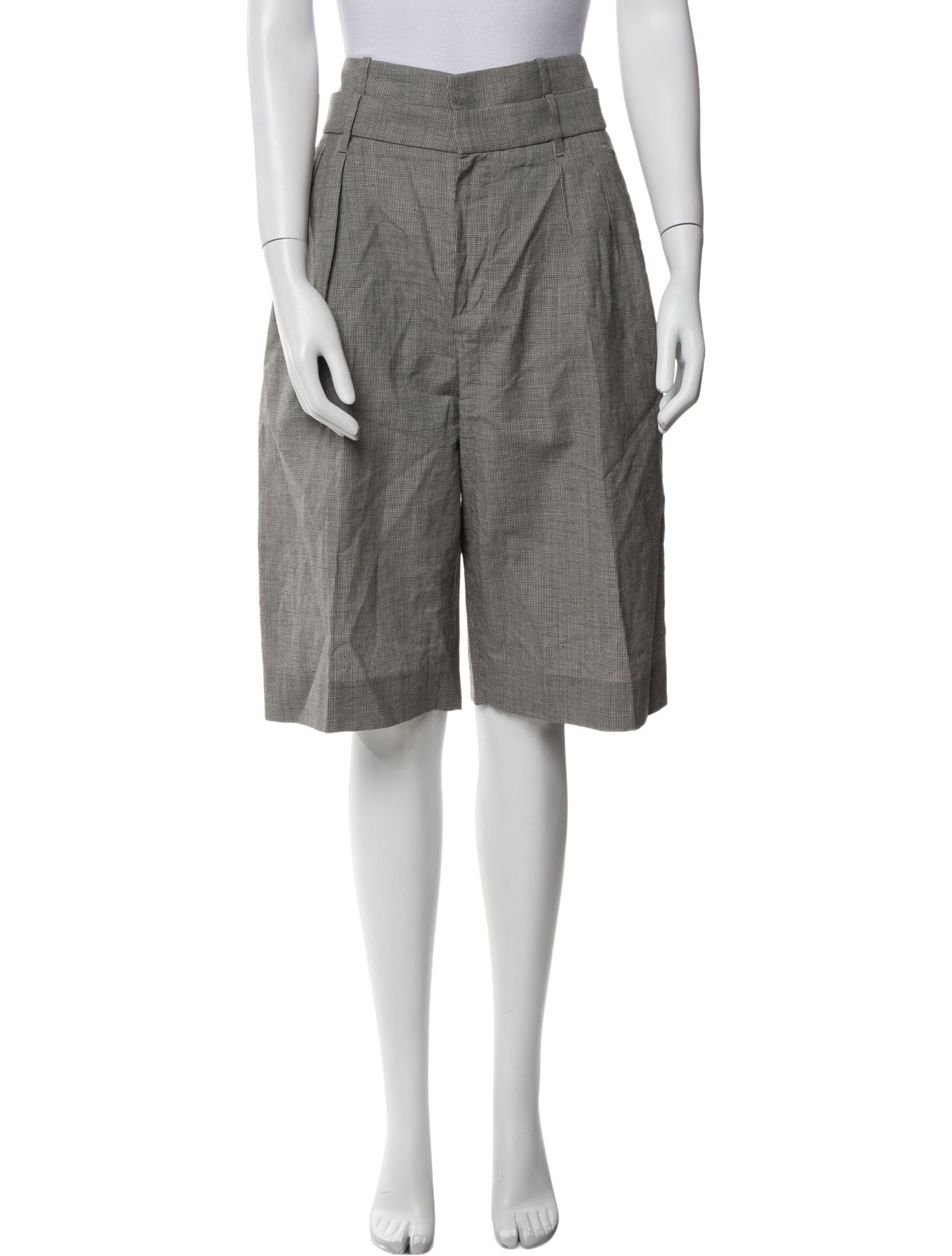 Brunello Cucinelli Virgin Wool Knee-Length Shorts