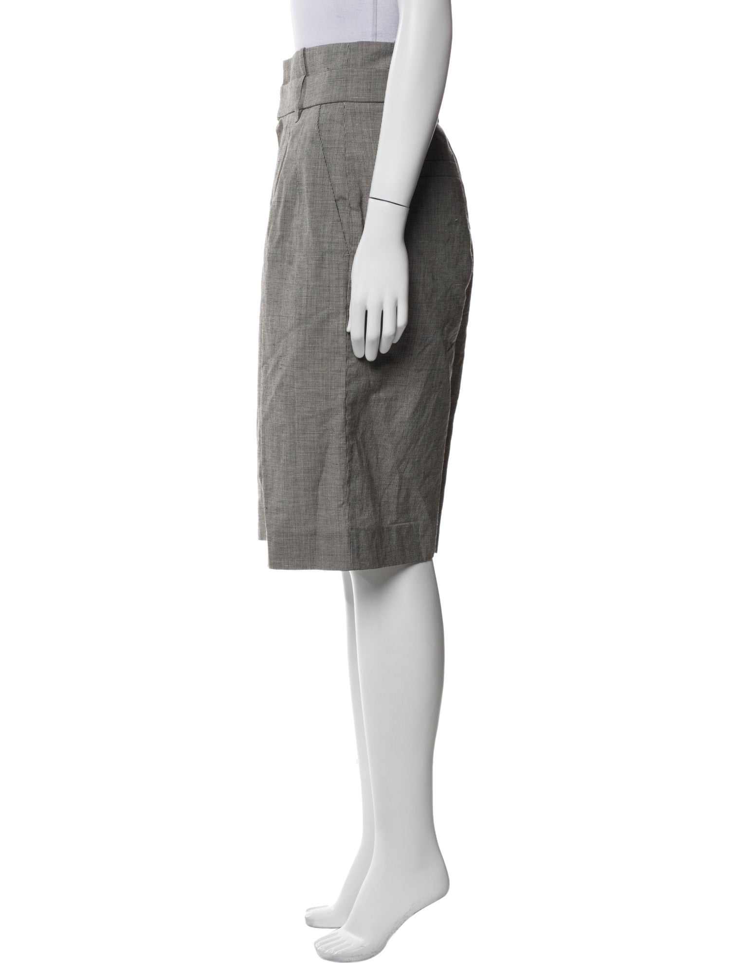 Brunello Cucinelli Virgin Wool Knee-Length Shorts