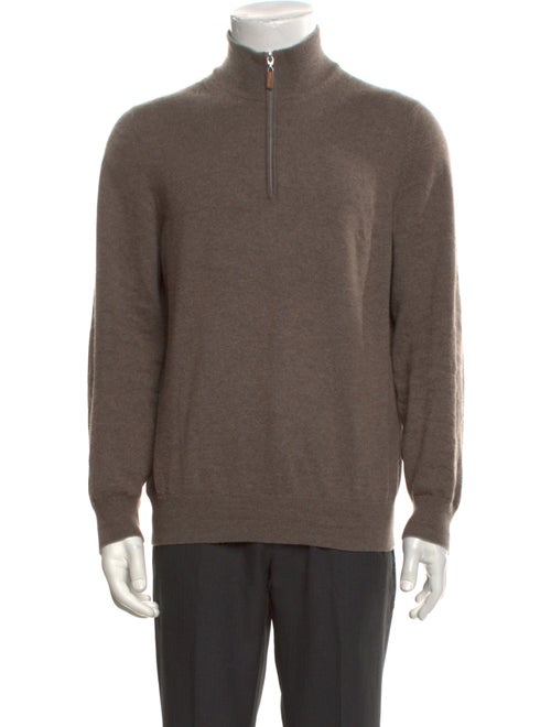 Brunello Cucinelli Cashmere Mock Neck Pullover