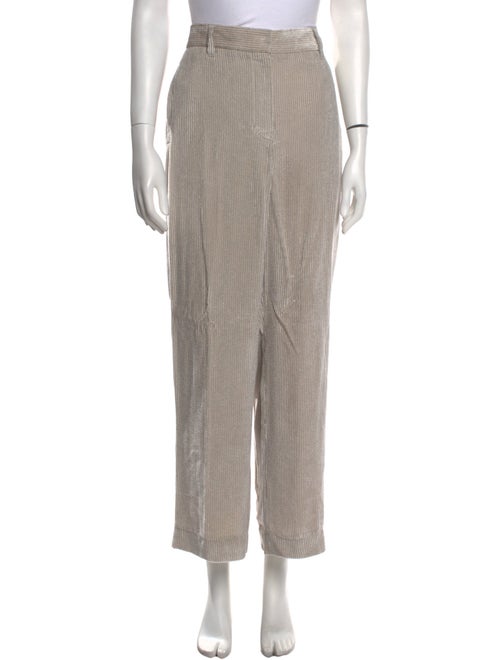 Brunello Cucinelli Striped Wide Leg Pants