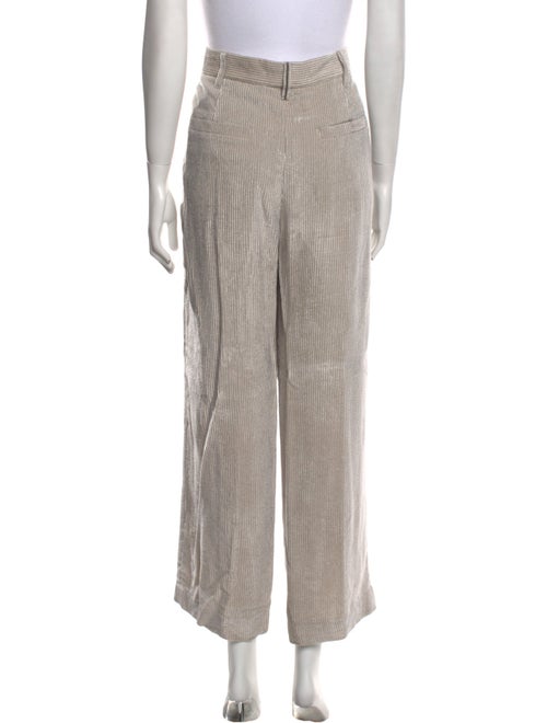 Brunello Cucinelli Striped Wide Leg Pants