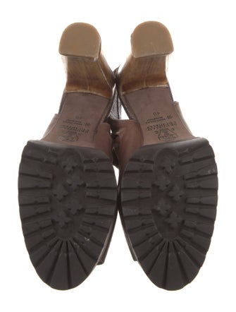 Brunello Cucinelli Leather Slingback Pumps