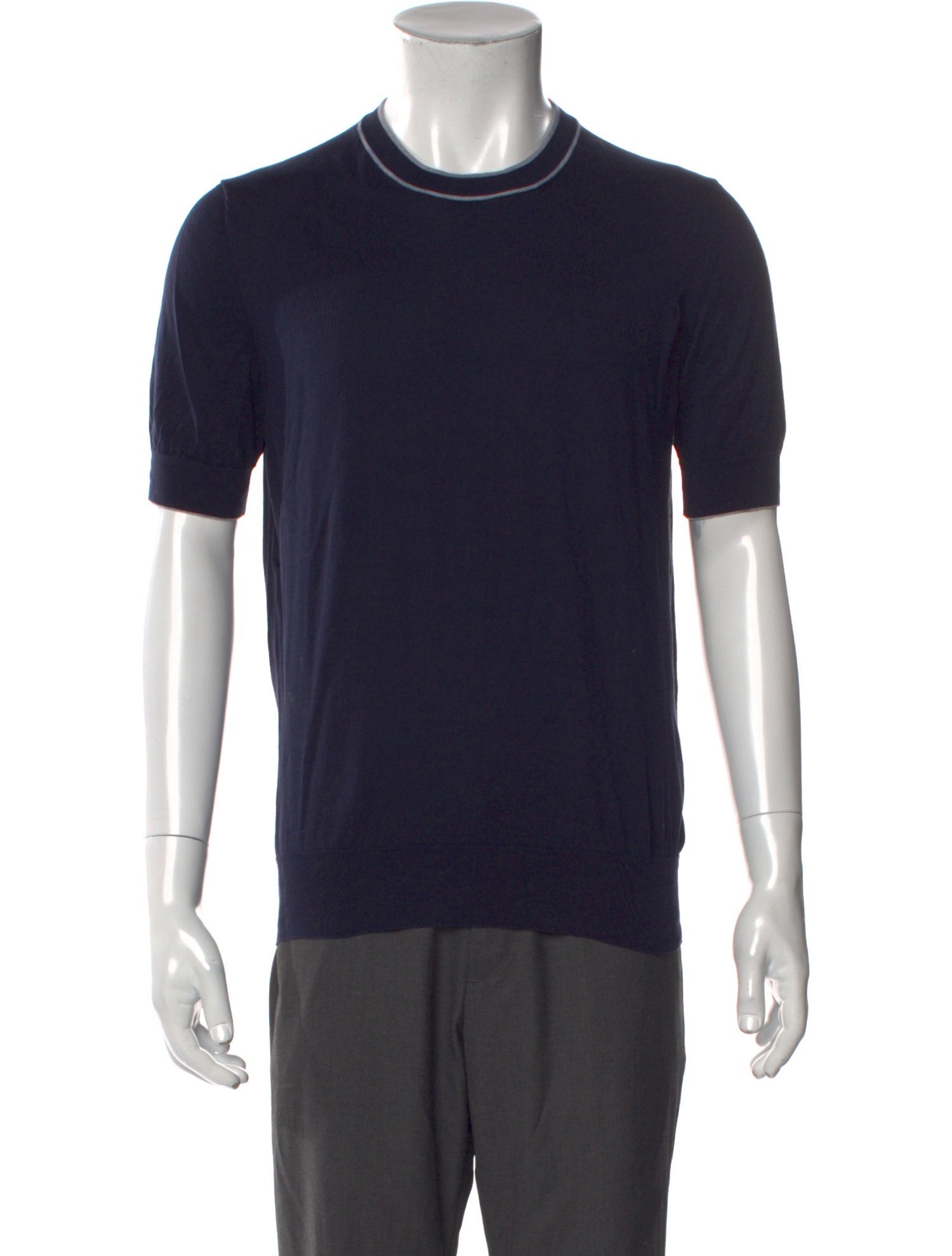 Brunello Cucinelli Crew Neck Short Sleeve T-Shirt