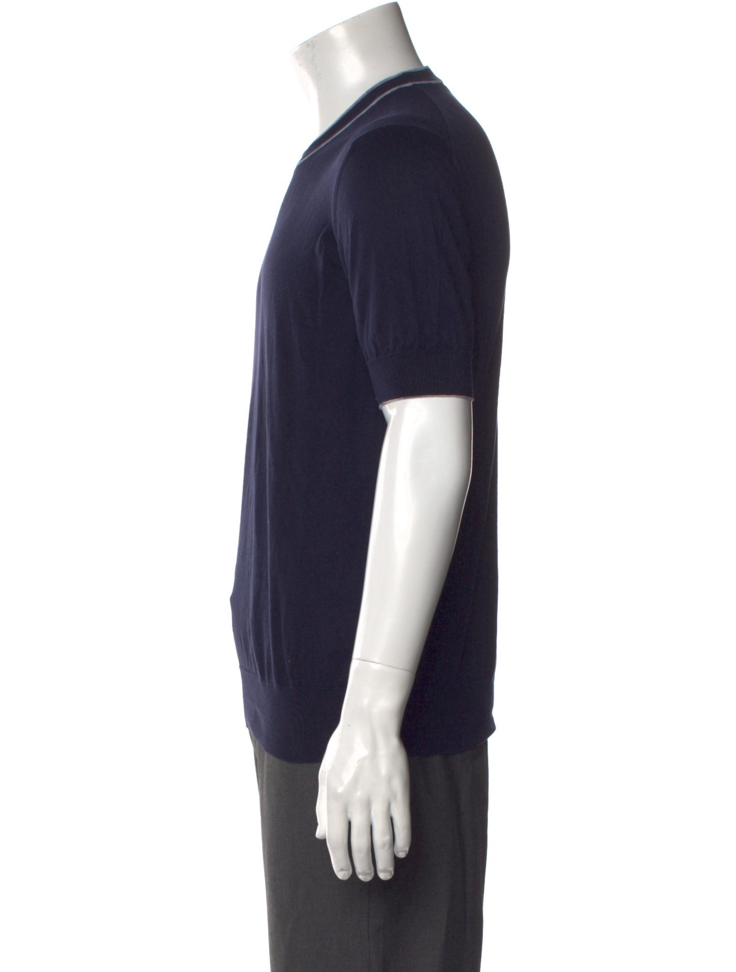 Brunello Cucinelli Crew Neck Short Sleeve T-Shirt