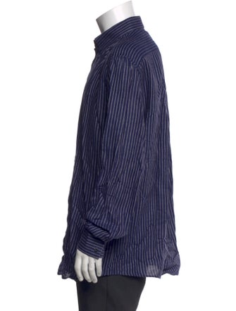 Brunello Cucinelli Striped Long Sleeve Shirt
