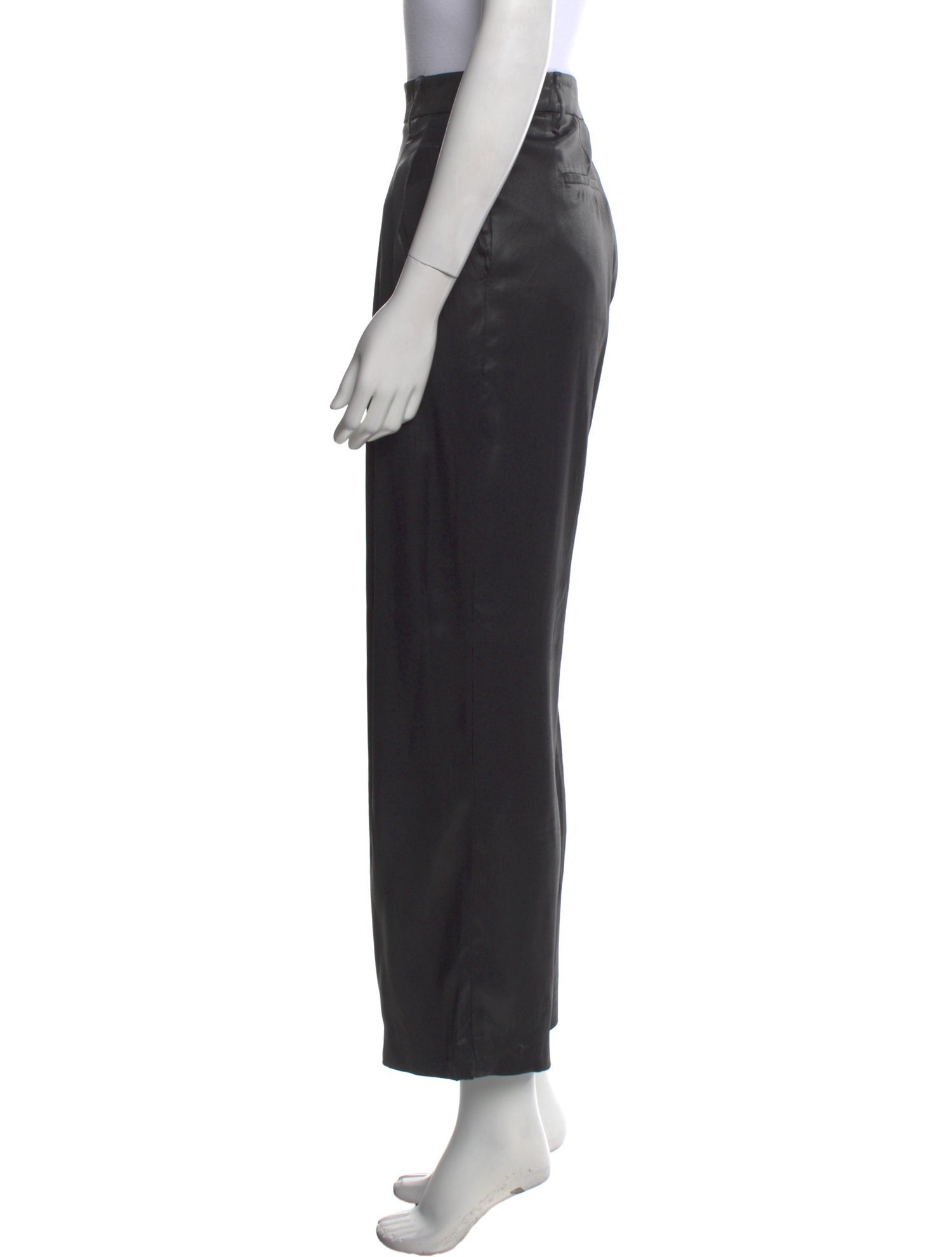 Brunello Cucinelli Silk Wide Leg Pants