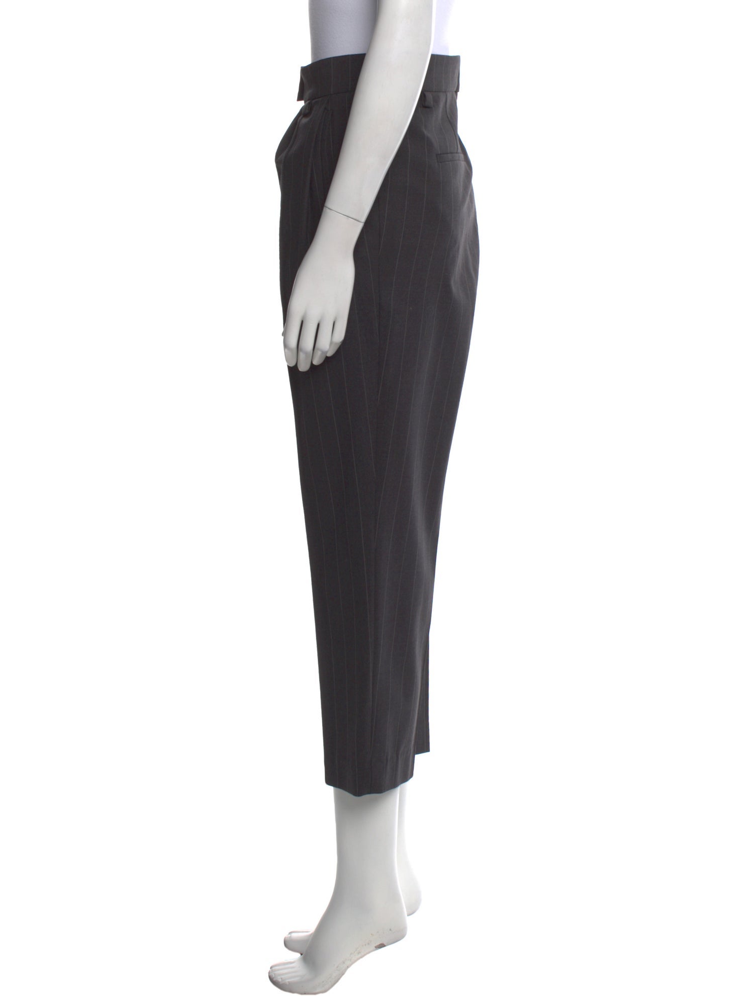 Brunello Cucinelli Striped Straight Leg Pants