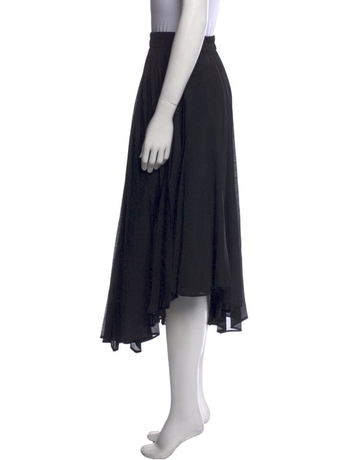 Brunello Cucinelli Pleated Accents Midi Length Skirt