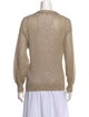 Brunello Cucinelli Linen V-Neck Sweater