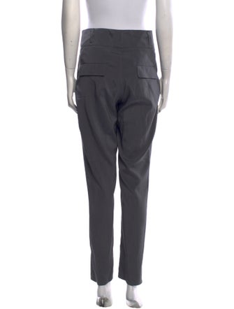 Brunello Cucinelli Silk Straight Leg Pants