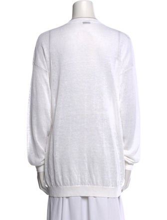 Brunello Cucinelli Linen V-Neck Tunic