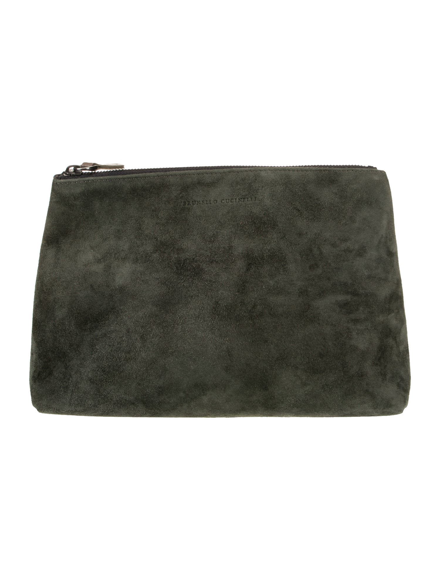 Brunello Cucinelli Suede Clutch