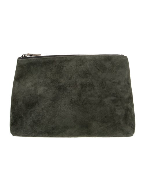 Brunello Cucinelli Suede Clutch