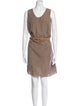 Brunello Cucinelli Linen Knee-Length Dress