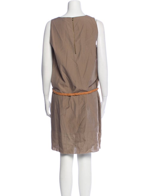 Brunello Cucinelli Linen Knee-Length Dress
