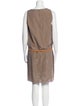 Brunello Cucinelli Linen Knee-Length Dress