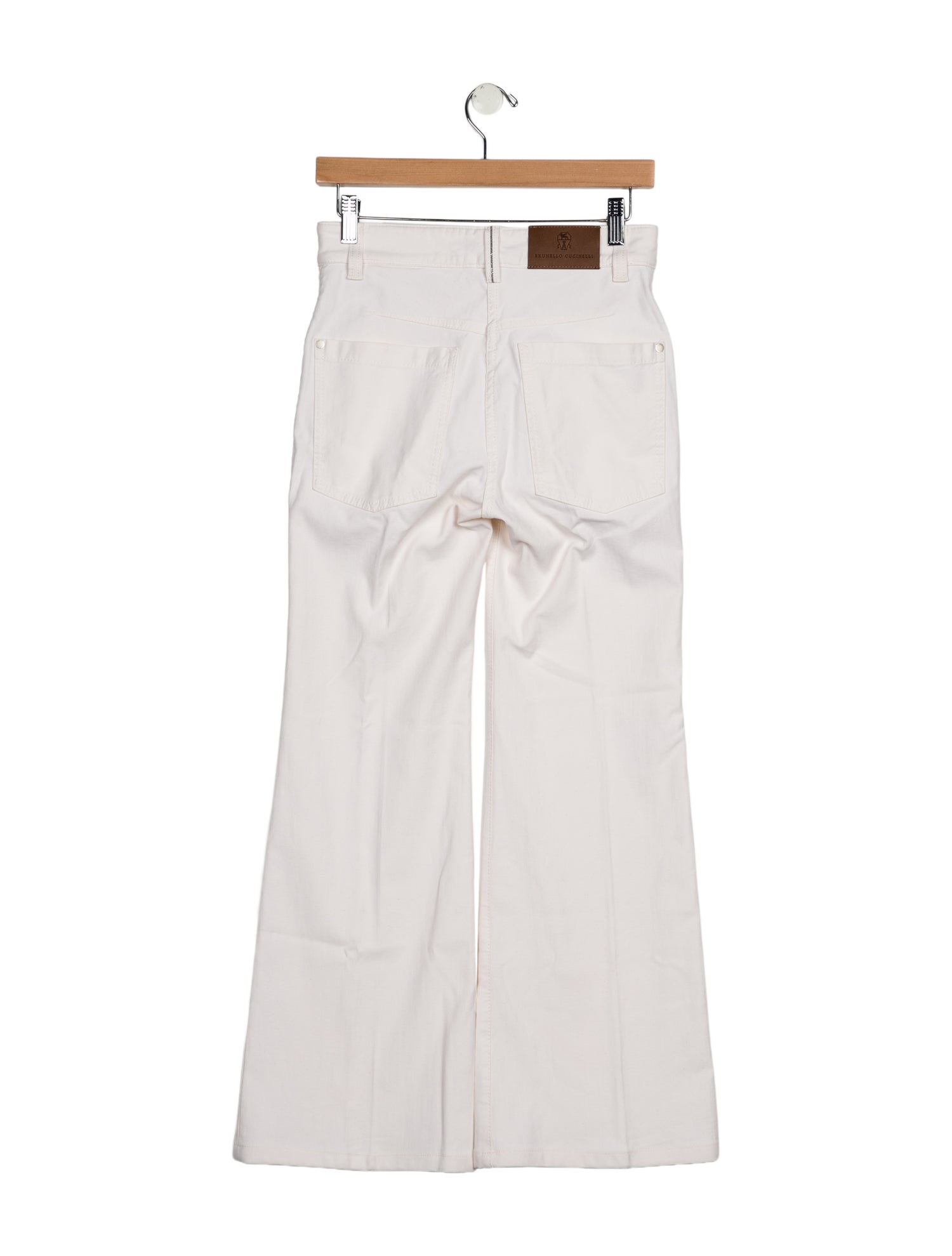 Brunello Cucinelli Mid-Rise Wide Leg Jeans