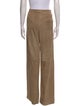 Brunello Cucinelli Leather Wide Leg Pants