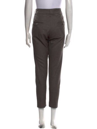 Brunello Cucinelli Virgin Wool Straight Leg Pants